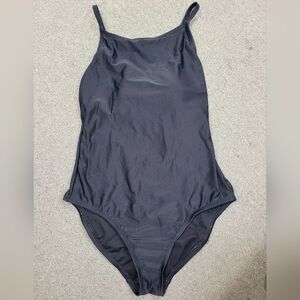 Black One-Piece Swimsuit